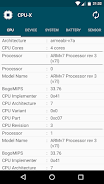 CPU-X Zrzut ekranu 1