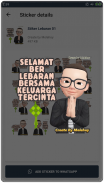 Stiker Lebaran Idul Fitri 2020 WAStickerApps Captura de pantalla 0