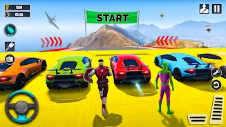 GT Car Stunt Game:Car Games 3D ဖန်သားပြင်ဓာတ်ပုံ 0