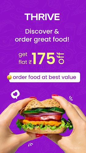 Thrive: Online Food Delivery ภาพหน้าจอ 0