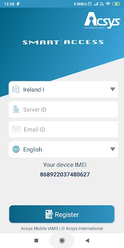 Acsys Mobile Application Screenshot 1