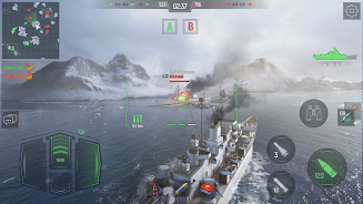 Force of Warships: Battleships ภาพหน้าจอ 1