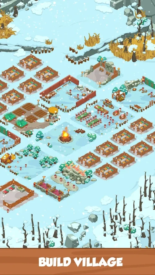 Icy Village: Tycoon Survival ภาพหน้าจอ 1