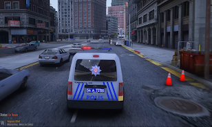 Mini Van Police Simulator Game 螢幕截圖 2