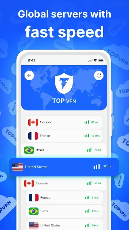 Troot vpn fast and secure vpn 스크린샷 1