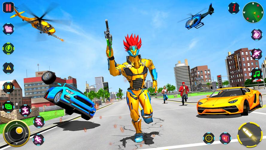 Robot Hero Game - Robot Game Ảnh chụp màn hình 3