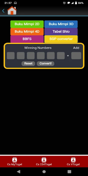 Pro Togel Zrzut ekranu 1