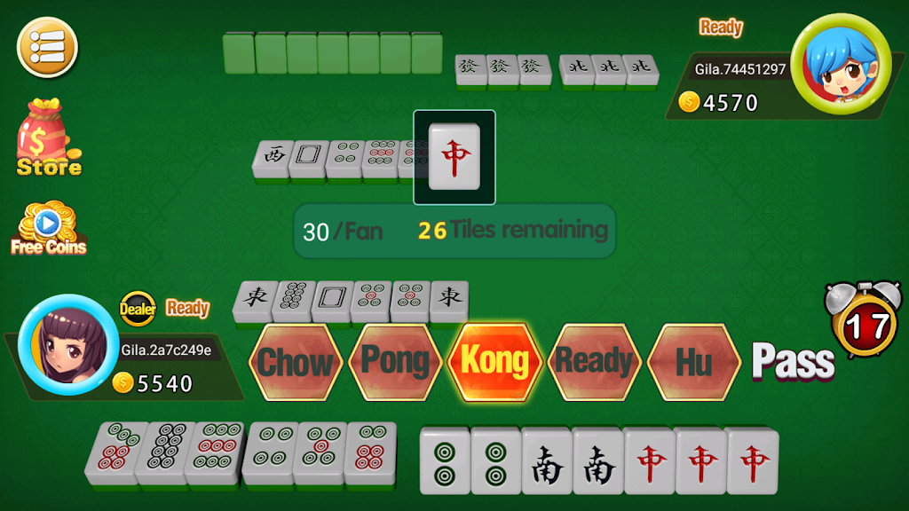 Mahjong 2P: competition Ảnh chụp màn hình 0