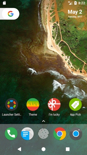 N+ Launcher Pro – Nougat 7.0 Captura de pantalla 1