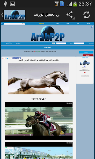 Arabp2p | التراكر المفتوح Скриншот 2