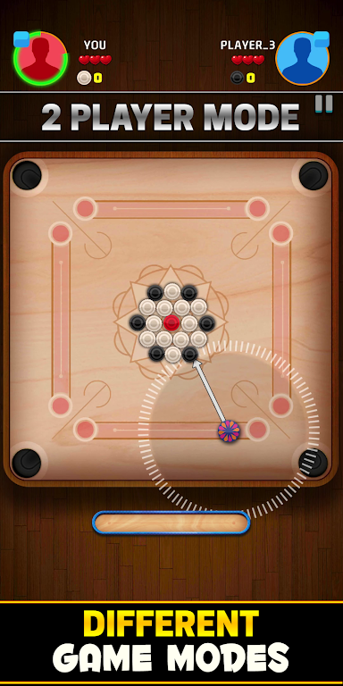 Carrom Offline : Pool City Zrzut ekranu 1