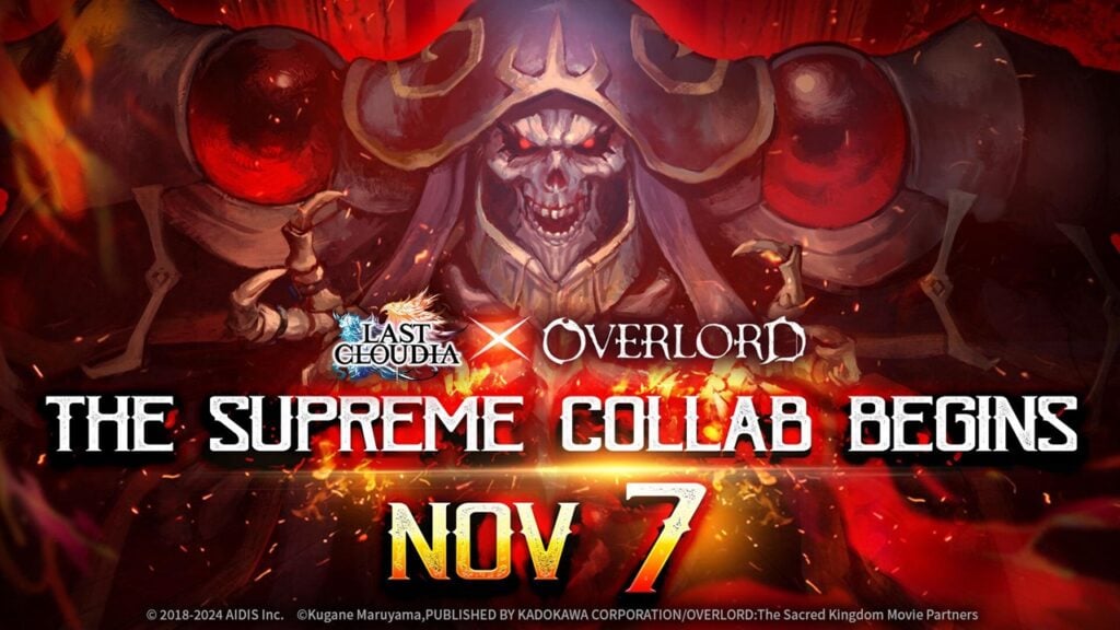 L'ultima collaborazione di Cloudia X Overlord sta cadendo la prossima settimana!