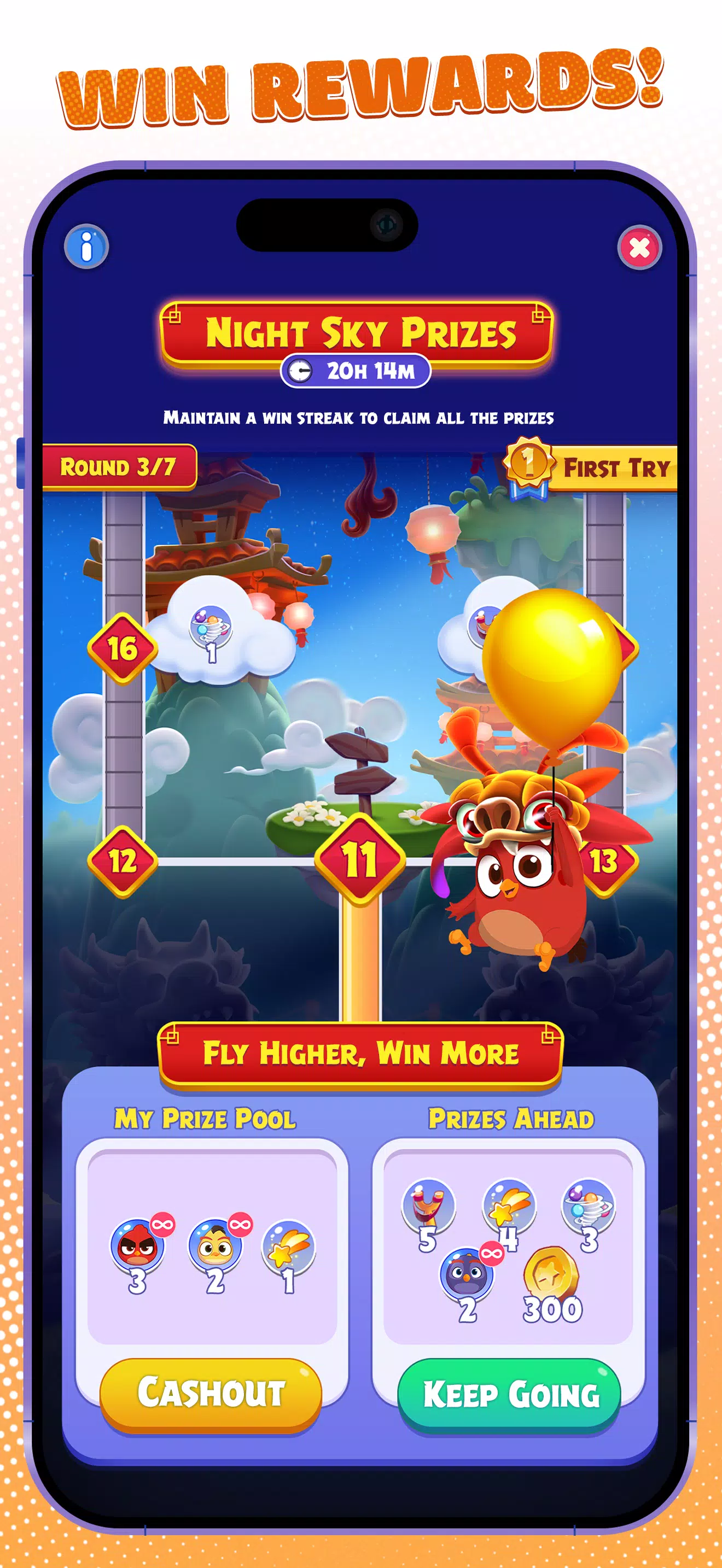 Angry Birds Dream Blast Capture d'écran 3