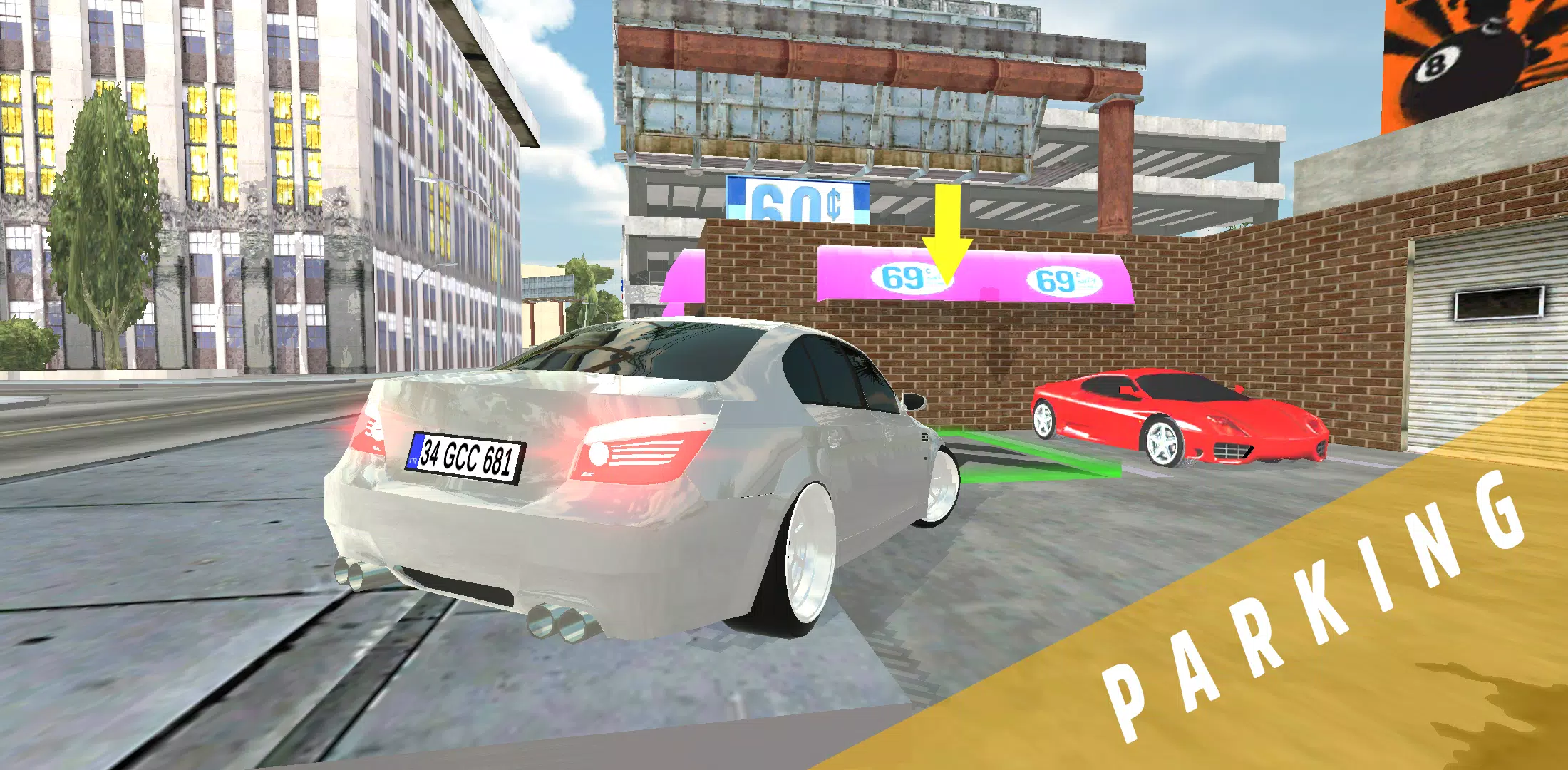 Corolla Drift & Park Simulator 스크린샷 1