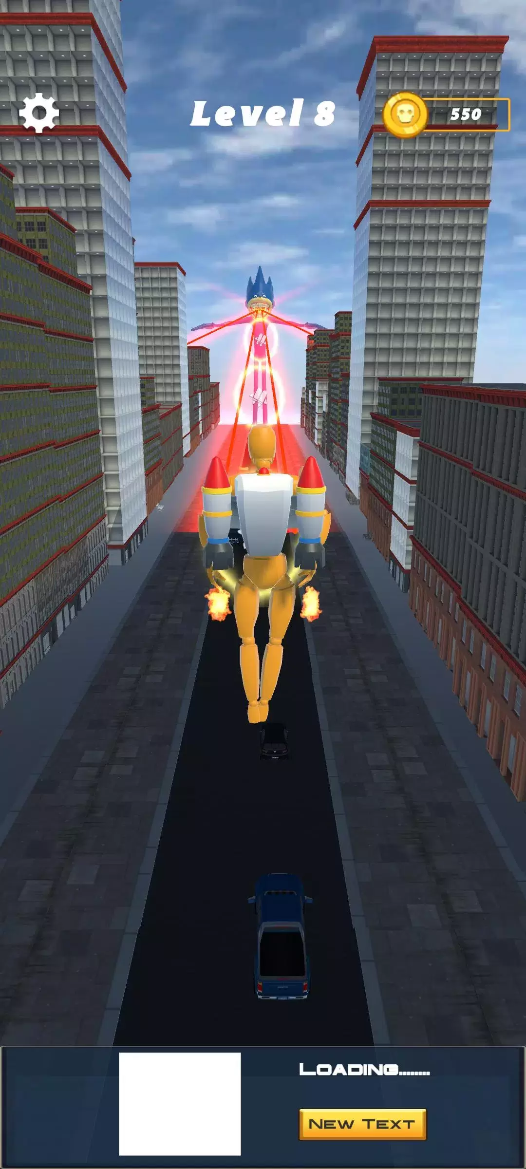 Jetpack Ragdoll: Fly Adventure 스크린샷 1