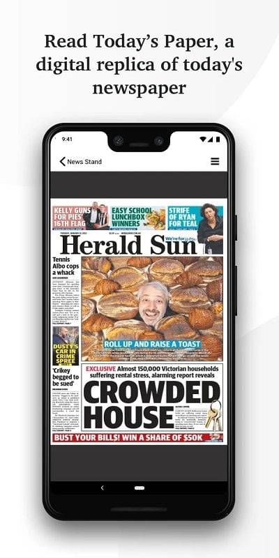 Schermata Herald Sun 3