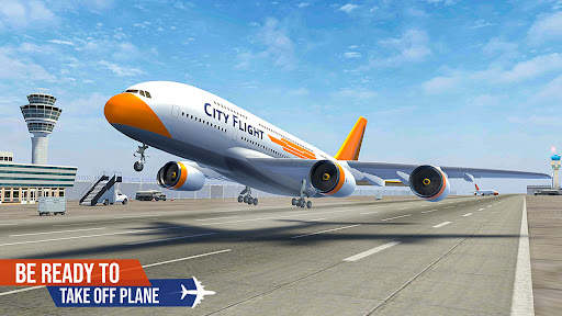 City Pilot Flight: Plane Games Ảnh chụp màn hình 2