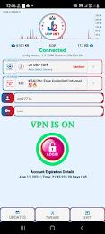 J2 UDP NET - Fast, Secure VPN Captura de pantalla 0