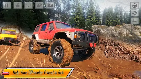 Offroad Driving Jeep Simulator Captura de tela 1