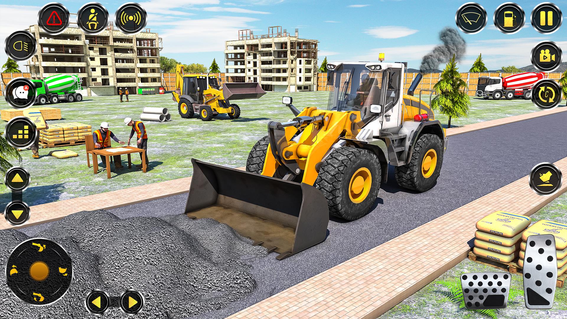 City Construction JCB Game 3D Ảnh chụp màn hình 3