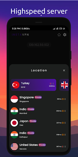 Insta VPN Fast VPN: Secure VPN Schermafbeelding 3