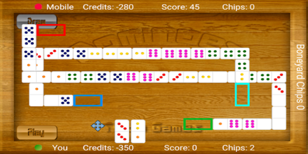 Dominoes Game ဖန်သားပြင်ဓာတ်ပုံ 1