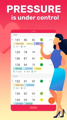 Blood Pressure－Cardio Journal スクリーンショット 2