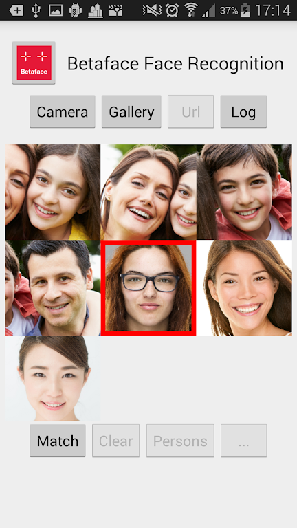 Betaface Face Recognition Ảnh chụp màn hình 0