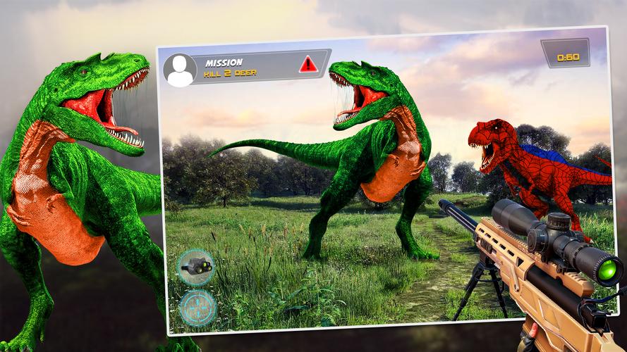 Dino Hunting Captura de tela 1