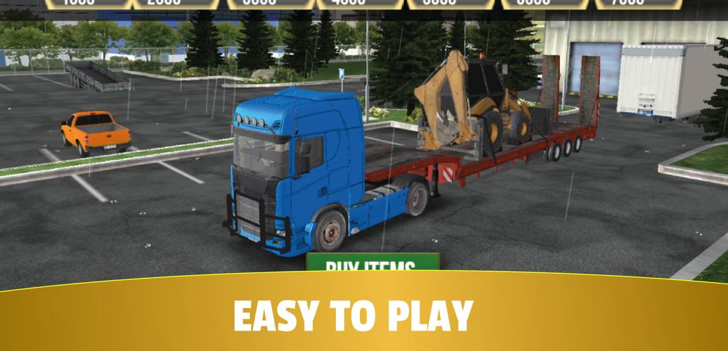 Truck Simulator Game ဖန်သားပြင်ဓာတ်ပုံ 2