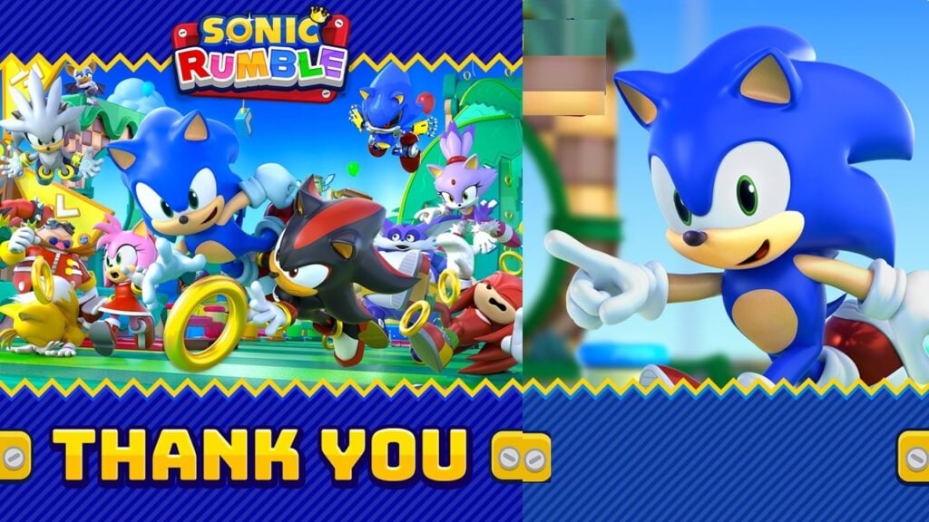 Sonic Rumble: Sega의 새로운 파티 게임 출시 예정