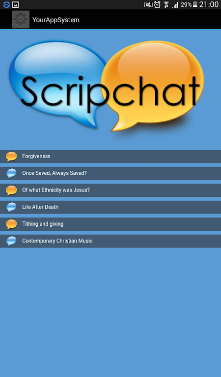 Scripchat スクリーンショット 1