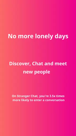 Stranger Chat And Date - Online Random Chat Rooms ဖန်သားပြင်ဓာတ်ပုံ 0