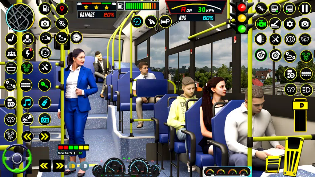 Bus Simulator Travel Bus Games স্ক্রিনশট 2