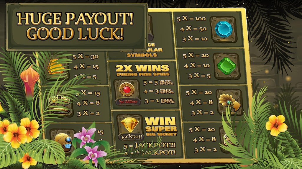 Mayan Ruins Slots Capture d'écran 3