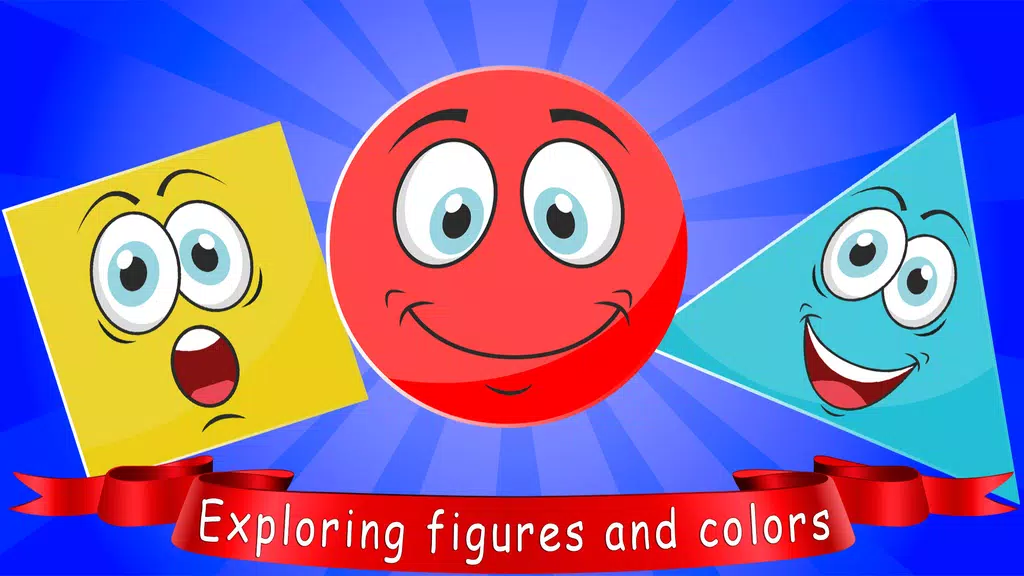 Learn shapes — kids games Tangkapan skrin 0