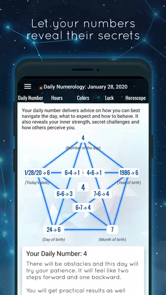 Numeroscope-Numerology,Numbers ဖန်သားပြင်ဓာတ်ပုံ 1