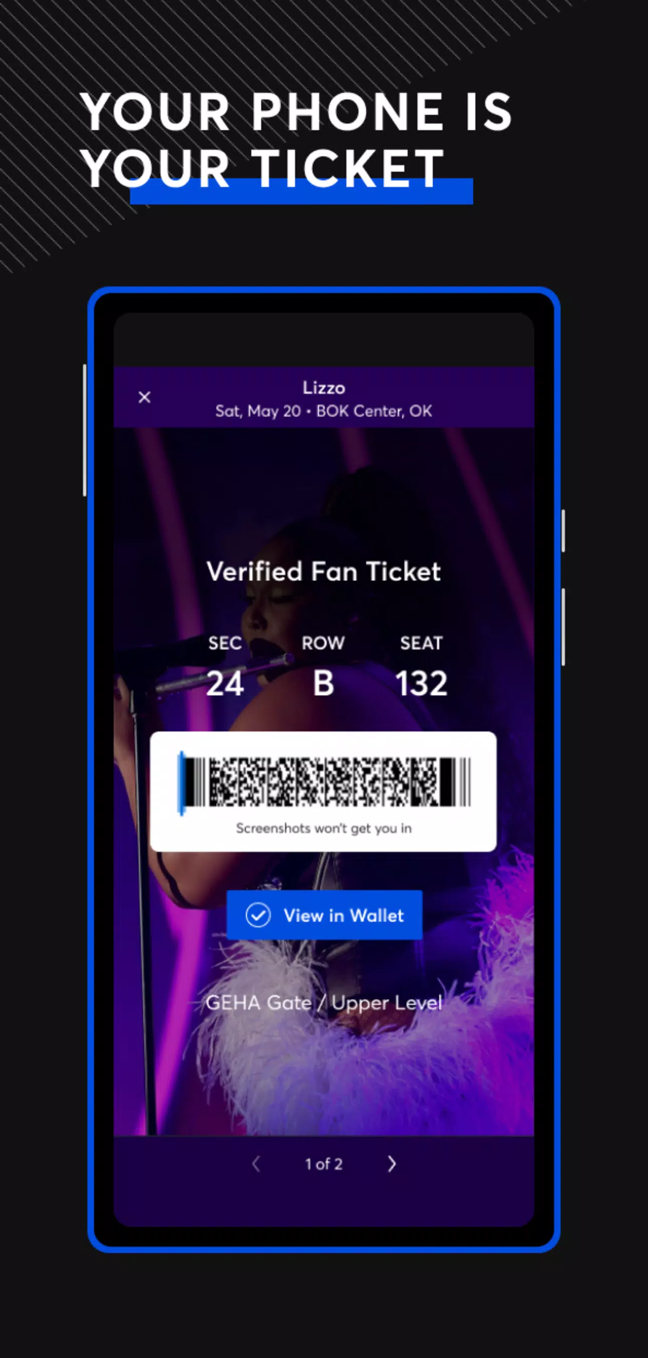 Ticketmaster－Buy, Sell Tickets 螢幕截圖 0