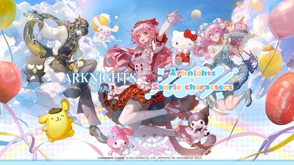 ตัวละคร Arknights x Sanrio ร่วมมือกับเสื้อผ้าสุดน่ารัก!