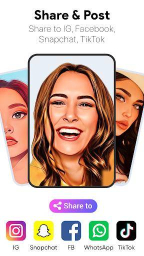 ToonTap: AI Headshot Generator ภาพหน้าจอ 1