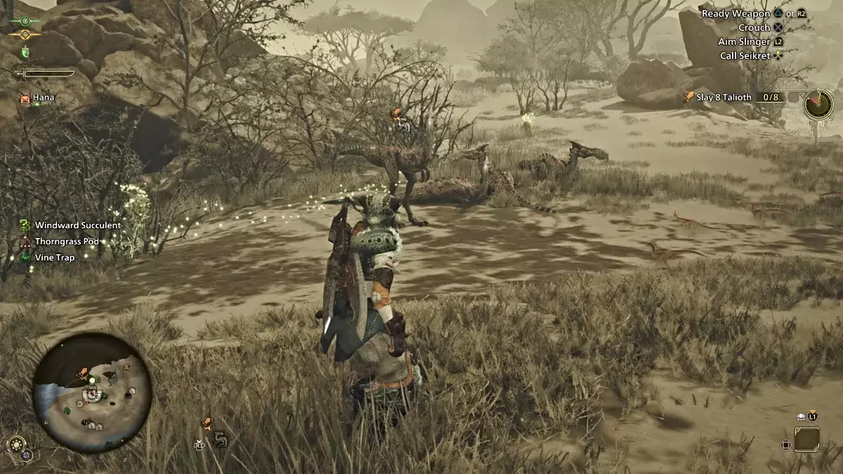 Grupa potworów Talioth w Monster Hunter Wilds
