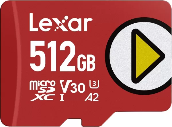 Lexar 512GB Microsdxx ကဒ်