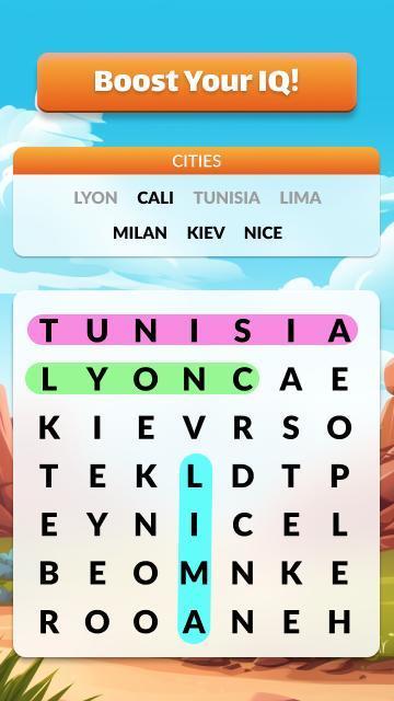 Word Search - Word Trip Captura de pantalla 3