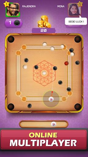 Carrom Friends : Carrom Board Tangkapan skrin 0