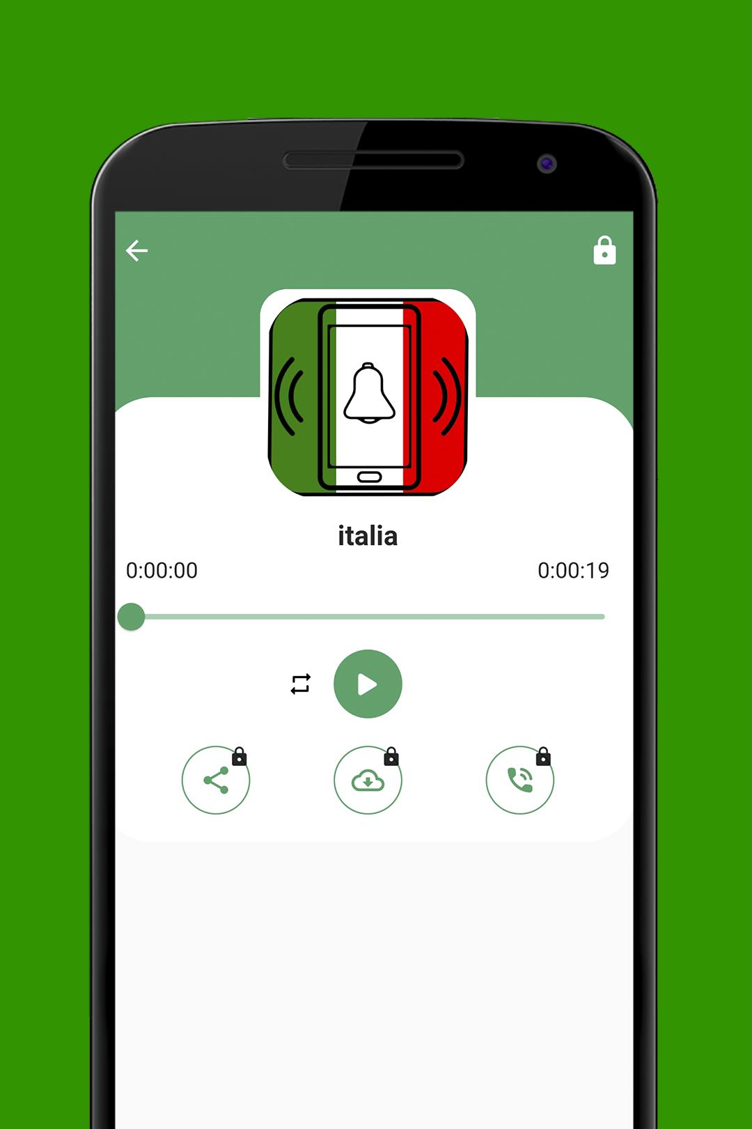 Italian Music Ringtones Schermafbeelding 1