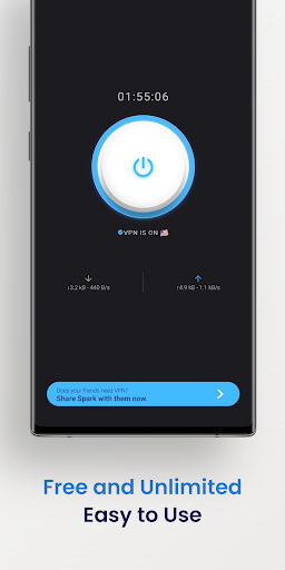 Spark VPN : Fast Secure VPN Capture d'écran 3