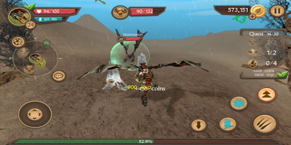 Dragon Sim Online: Be A Dragon Captura de pantalla 1