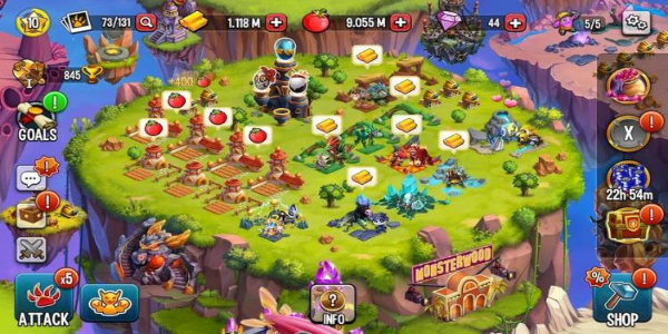 Monster Legends MOD Скриншот 2