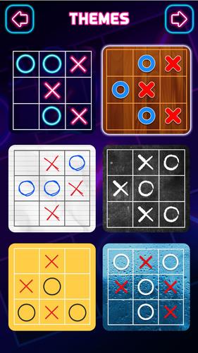 Tic Tac Toe 2 Player - xo game 螢幕截圖 1