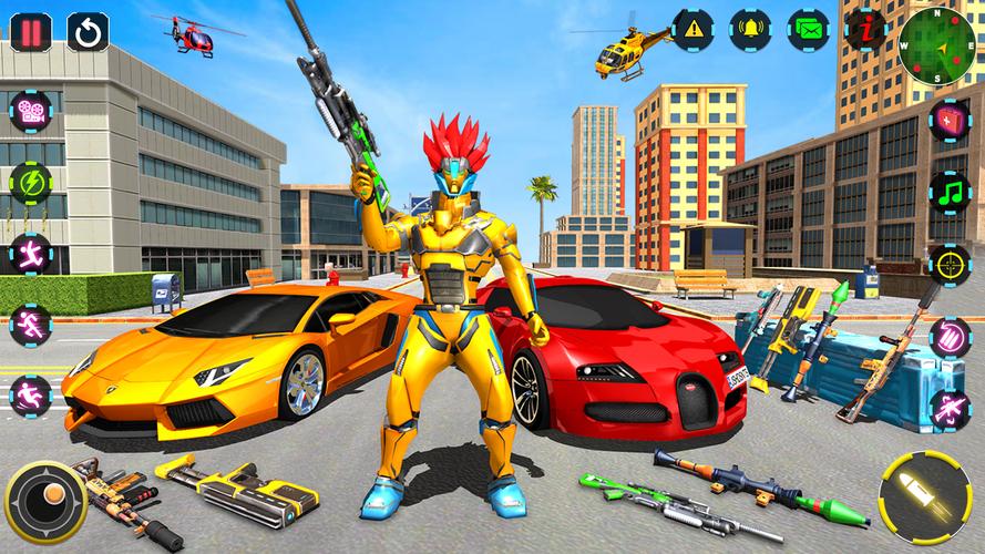 Robot Hero Game - Robot Game Ảnh chụp màn hình 1